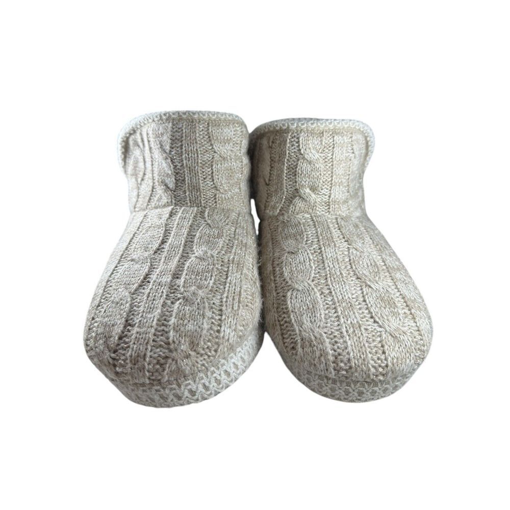 Muk Luks Knit Sherpa Lined Rubber Sole Slipper Boots Women's‎ -